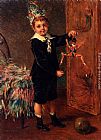 Albert Roosenboom The Young Entertainer painting